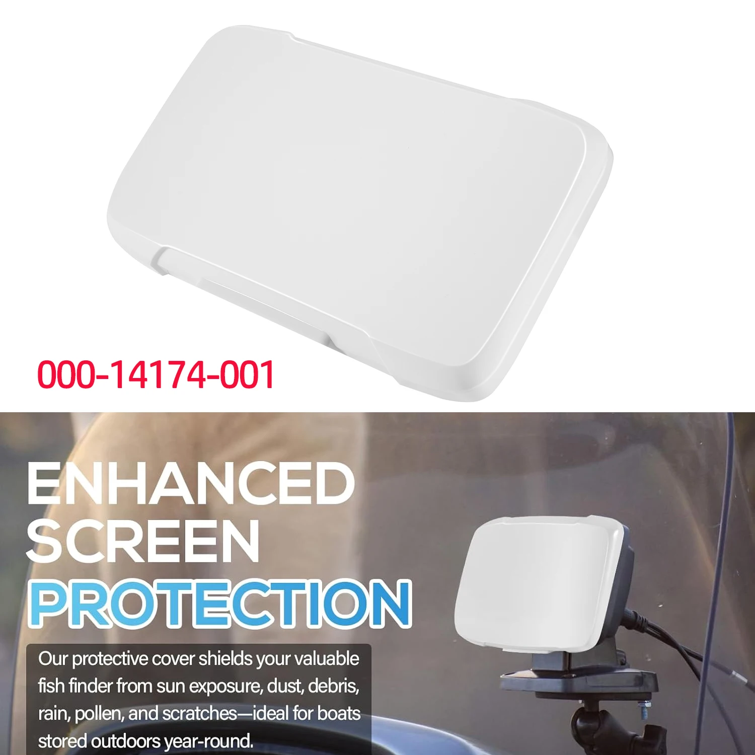 

Защитный чехол от солнца для эхолотов Lowrance HOOK2 5 и Hook Reveal 5, замена для 000-14174-001 (5 дюймов)