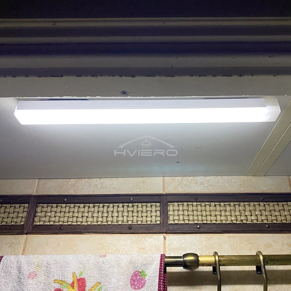 Rechargeable Motion Sensor LED Bar Light Induction Night Light Portable Cordless Magnetic Cabinet Lamp for Kitchen Bedside Room