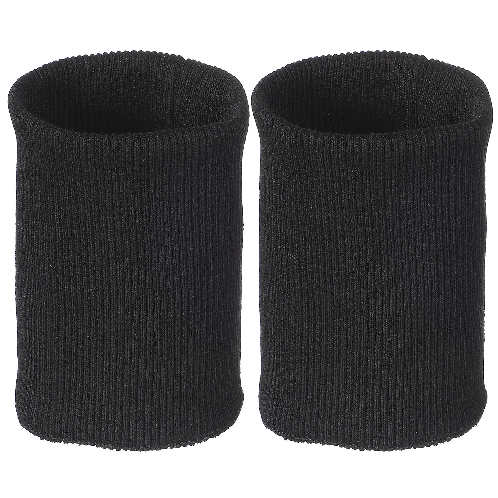 1Pair Knit Tubular Rib Cuff Pair for Jacket Sleeve Pants Sportswear Repair Stretch Ribbing Fabric Anti-Fray Sewing Cuff