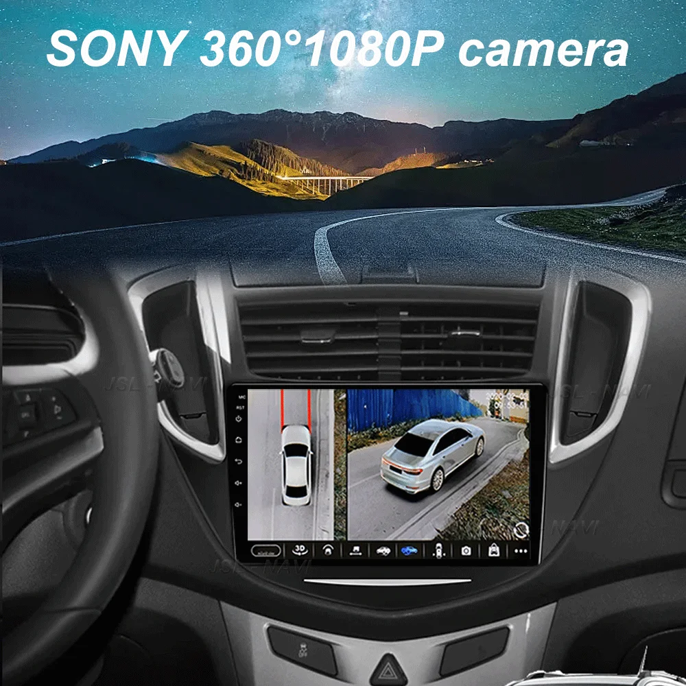 For Chevrolet TRAX 2014-2016  DSP Android 15 Car RadioMultimedia Player Stereo GPS Navigation Carplay 2 Din DVD