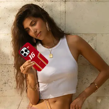 Pouzdro na telefon F1 C-Charles L-Leclerc pro iPhone 16 15 14 13 12 11 X XS XR XSMAX 7 8 Pro Max Plus Dvouvrstvý zadní kryt 12 nejlepší prodej Kryt Formule 1 pro iPhone X - №9