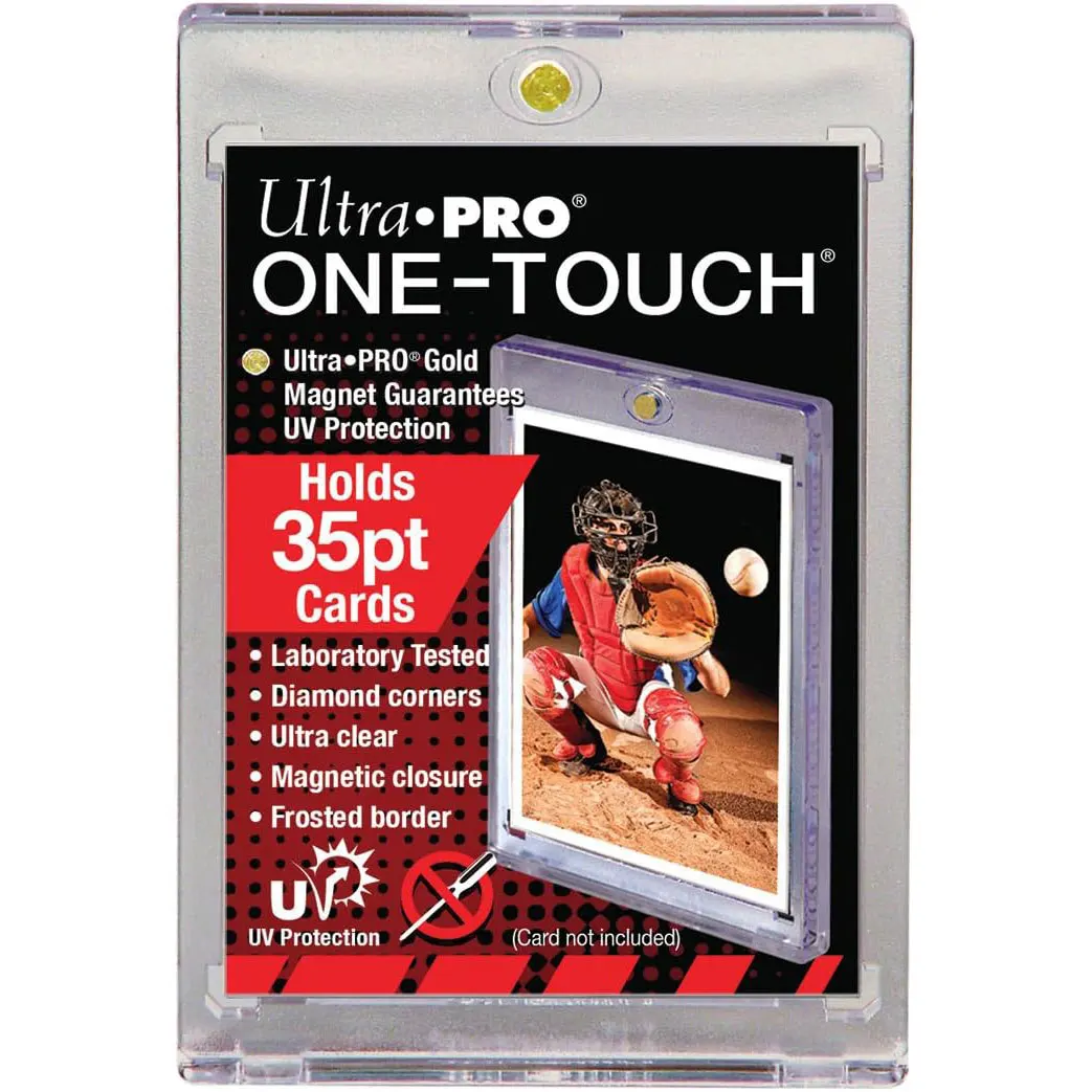 

Ultra Pro One Touch Магнитный Стандартный Чехол для карт из 6 (подходит для карт до 35 Pt) Спортивные торговые карты