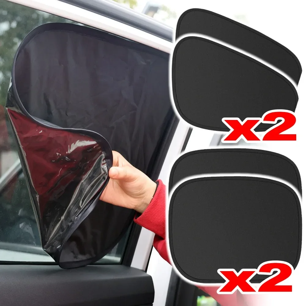 

Car Electrostatic Sunshade Curtain Universal Sun Protection Heat-insulating Curtains Summer Side Window Glass Static Sunshades