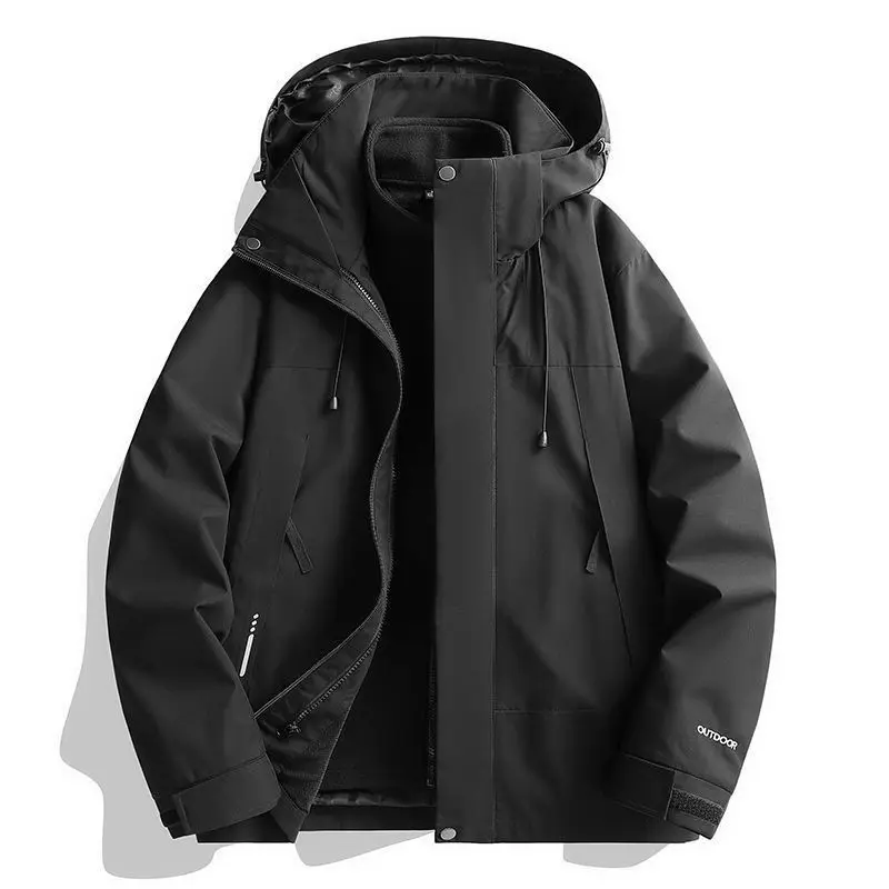 high quality Jacket for Men and Women 2025 Spring Autumn Outdoor American Windproof Waterproof Versatile Tooling Jacket for Men