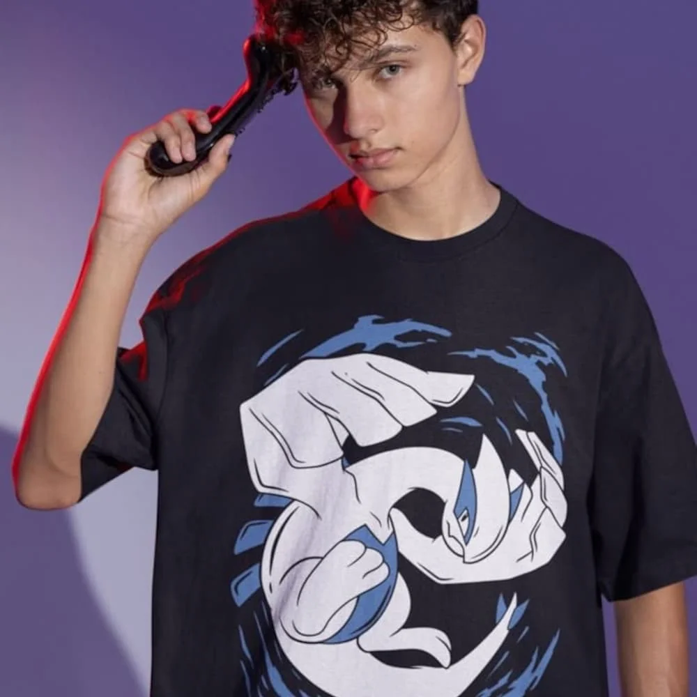 Lugia Tee Video Game T Shirt Japanese Anime