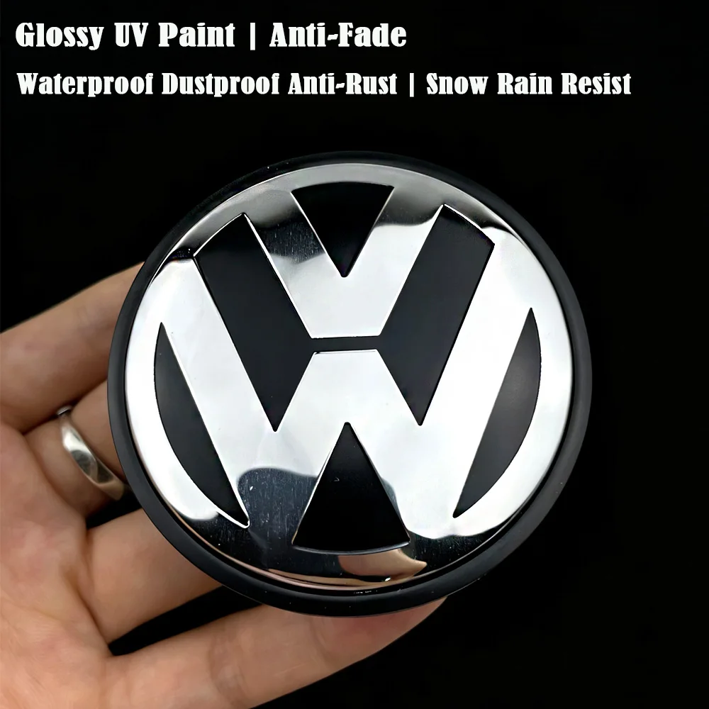 

Hub Caps YY- For VW Wheel Parts Golf 4 5 6 7 Polo Passat B5 B6 B7 Touran CC Volkswagen Wheel Center Hub Caps Auto Accessories