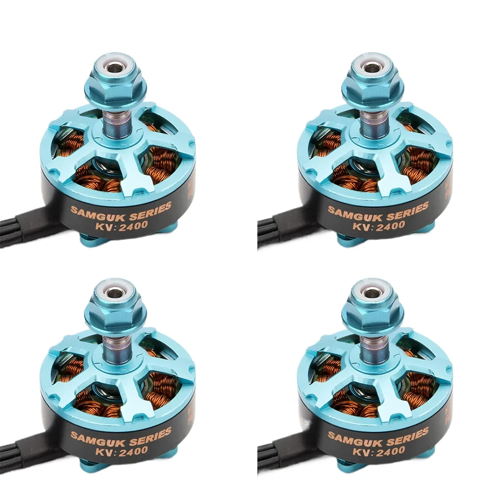 4pcs dys Samguk Series Wu 2206 2400KV 2700KV 3-4S / 1750KV 4-6S มอเตอร์แบบไม่มีแปรง CW สําหรับรุ่น RC Multicopter กรอบ