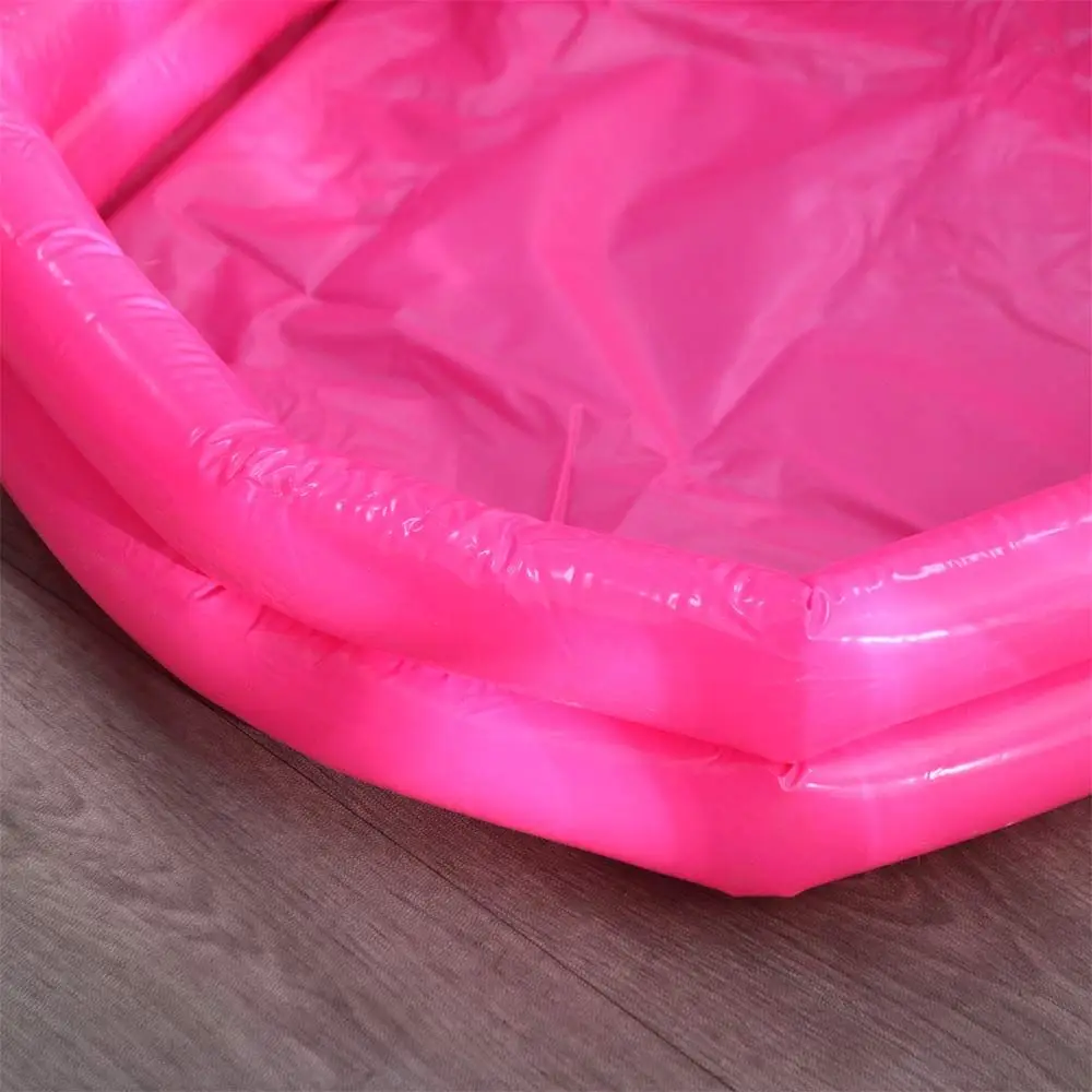 Opvouwbaar opblaasbaar zwembad voor de zomer, 60 cm PVC babyzwembad, rond buitenzwembad, speelbad voor jongens en meisjes