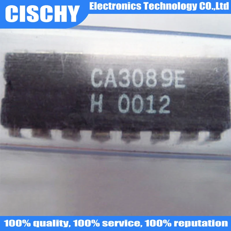 10pcs/lot CA3089E 3089E CA3089 DIP-16 In Stock