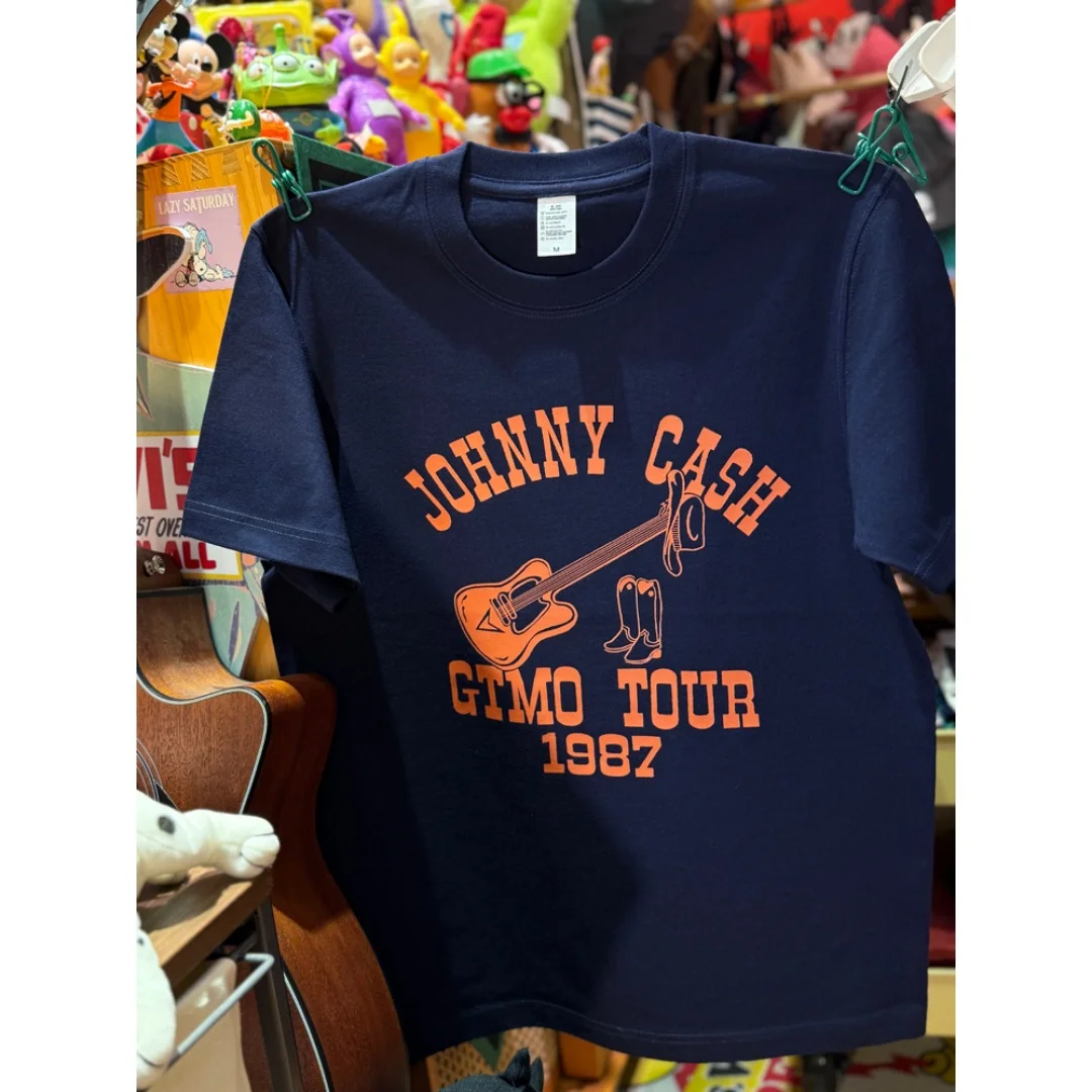 

Футболка с графическим рисунком Johnny Cash в американском стиле рок, осенняя модная мужская футболка из чистого хлопка, детская одежда, футболка Y2k Woman