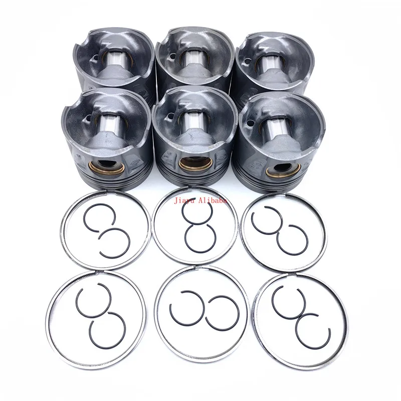 

Поршень двигателя OM642 для Mercedes Benz X164 W164 W463 W166 X166 3.0T A6420308717 A6420308617 6420308717 6420308617