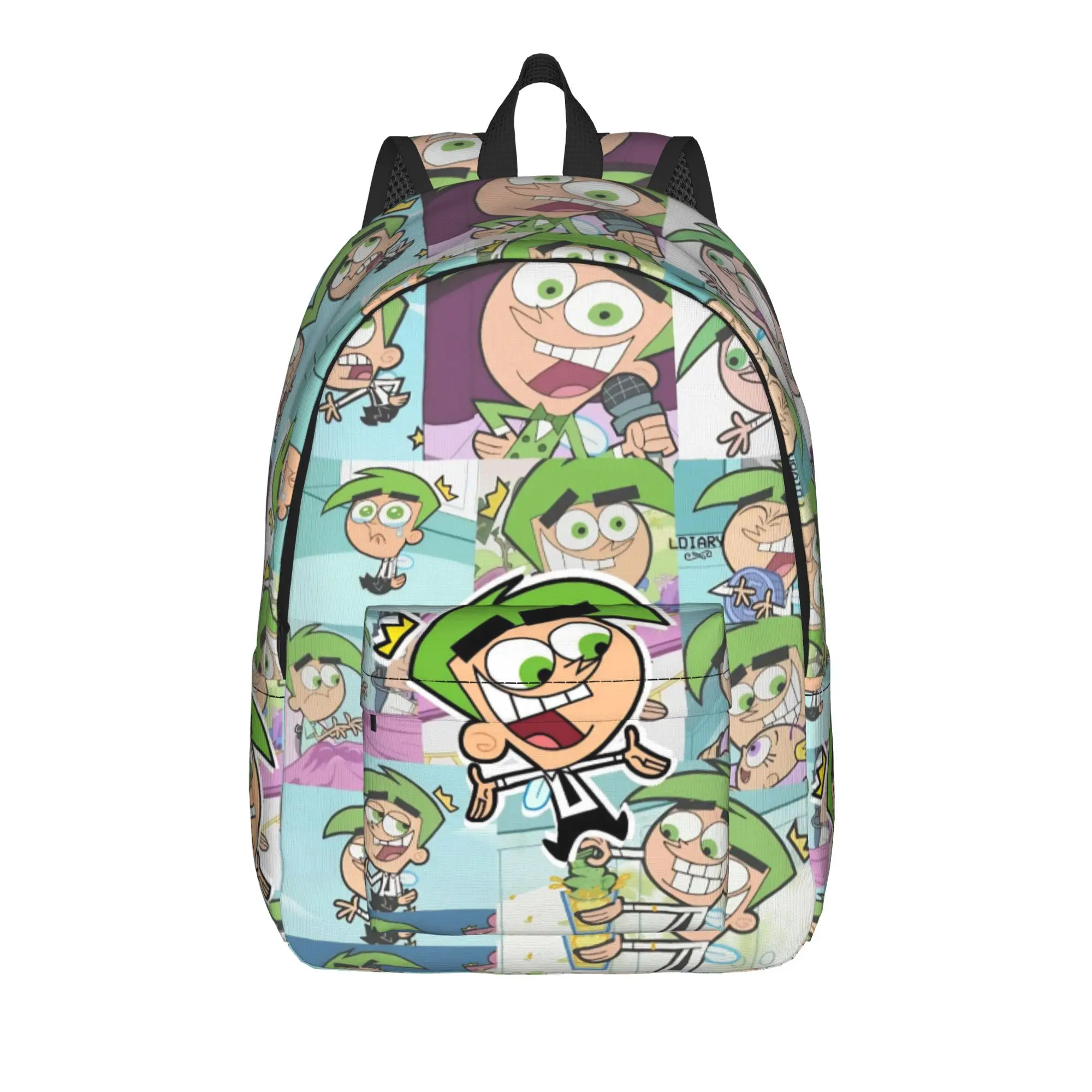 

The Fairly OddParents Classical Backpack Outdoor High School Business Daypack for Men Women Laptop Shoulder Bag