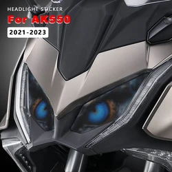 Headlight Sticker Waterproof Motorcycle Decals for Kymco AK 550 AK550 Accessories 2023 2022 2021 Motorbike Stickers