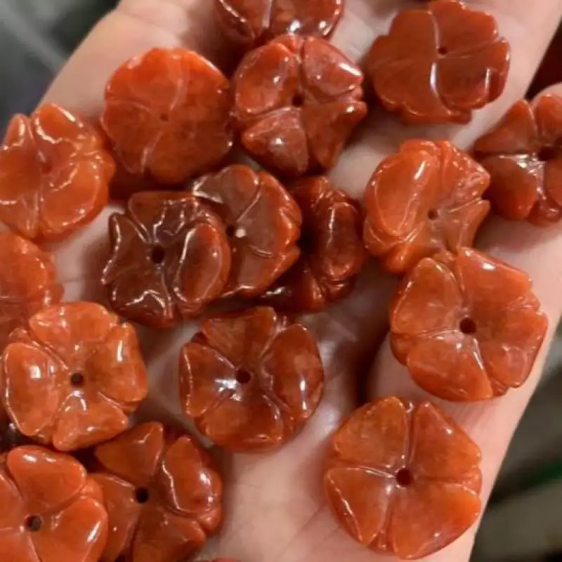 

Натуральный Мьянманский жадеит, красный нефрит из бирманского нефрита, бусины для изготовления ювелирных изделий, браслет «сделай сам», подвески, ожерелье, кулон, серьги, аксессуары