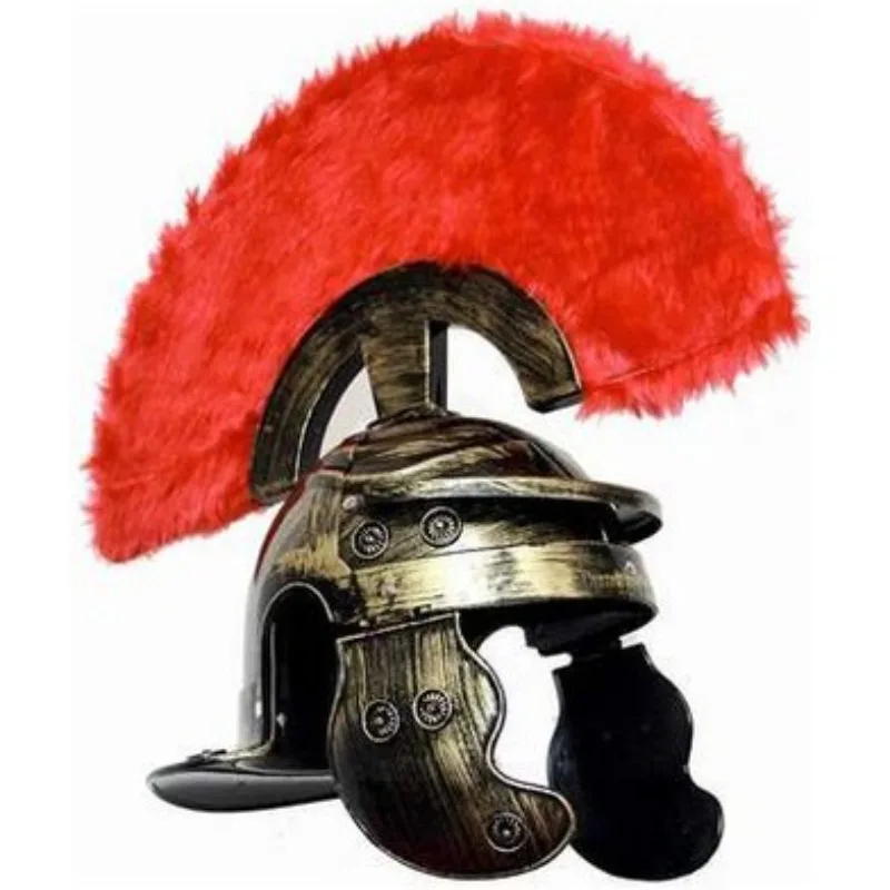 Cos Show Props Headdress Hat Ancient Warrior Helmet, Shield Samurai Knight Hat