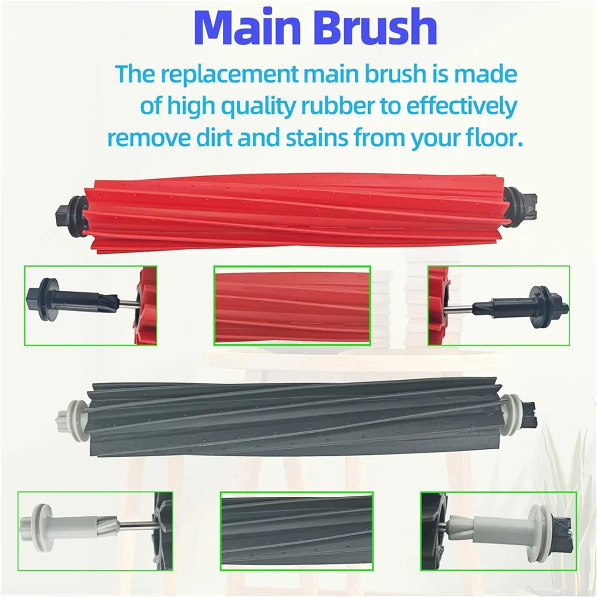 สําหรับ Roborock Q5 Pro/Q5 Pro +/Q8 Max/Q8 Max + เครื่องดูดฝุ่นหุ่นยนต์หลักแปรงด้านข้าง Hepa Filter Mop ผ้าฝุ่นกระเป๋า