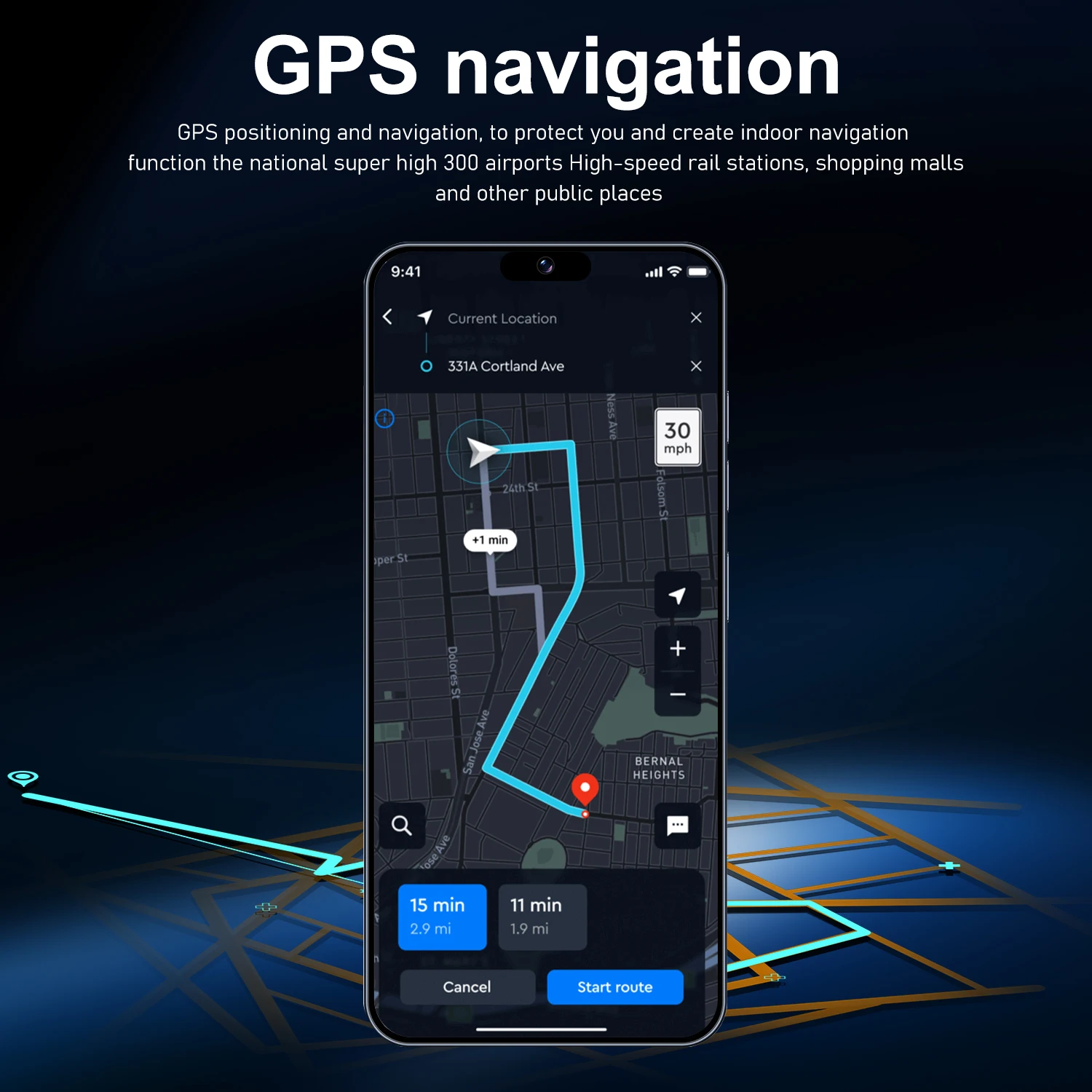 2026 جديد i16 Pro Max 6.8 بوصة HD 4K أندرويد 14 16GB + 1 تيرا بايت 6800 مللي أمبير بطارية 4G 5G بطاقة Sim المزدوجة واي فاي GPS الساخن #4