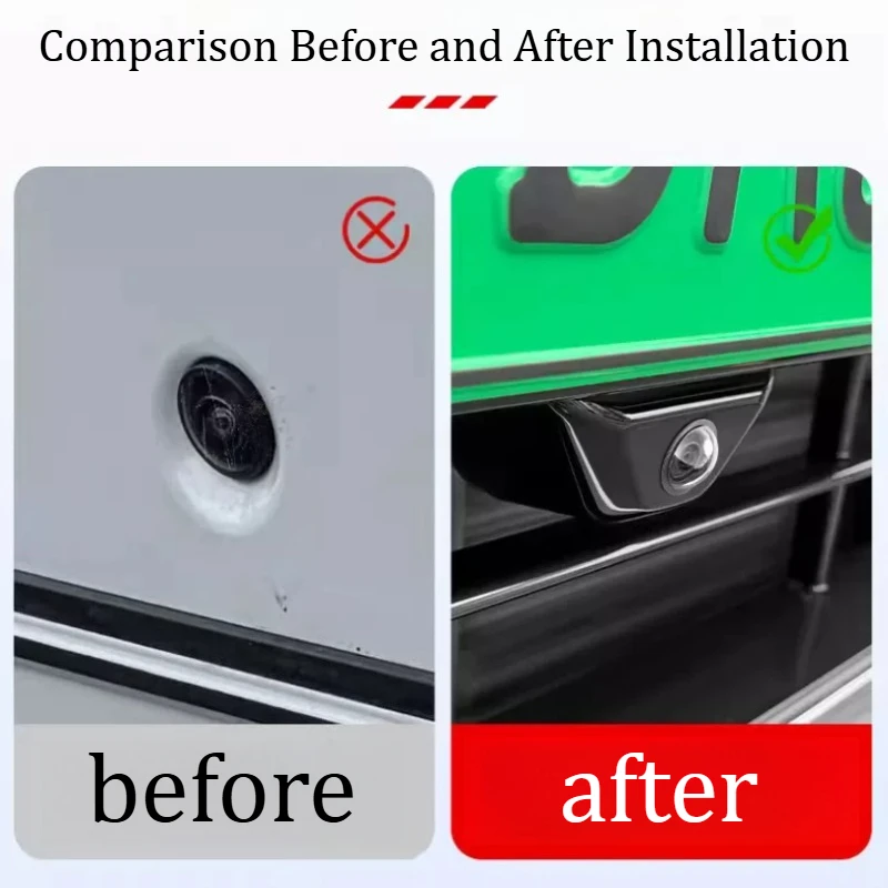For Leapmotor T03 Special Camera Protective Cover High Definition Anti-fog Cover Auto Accessories Decorative Modification Parts