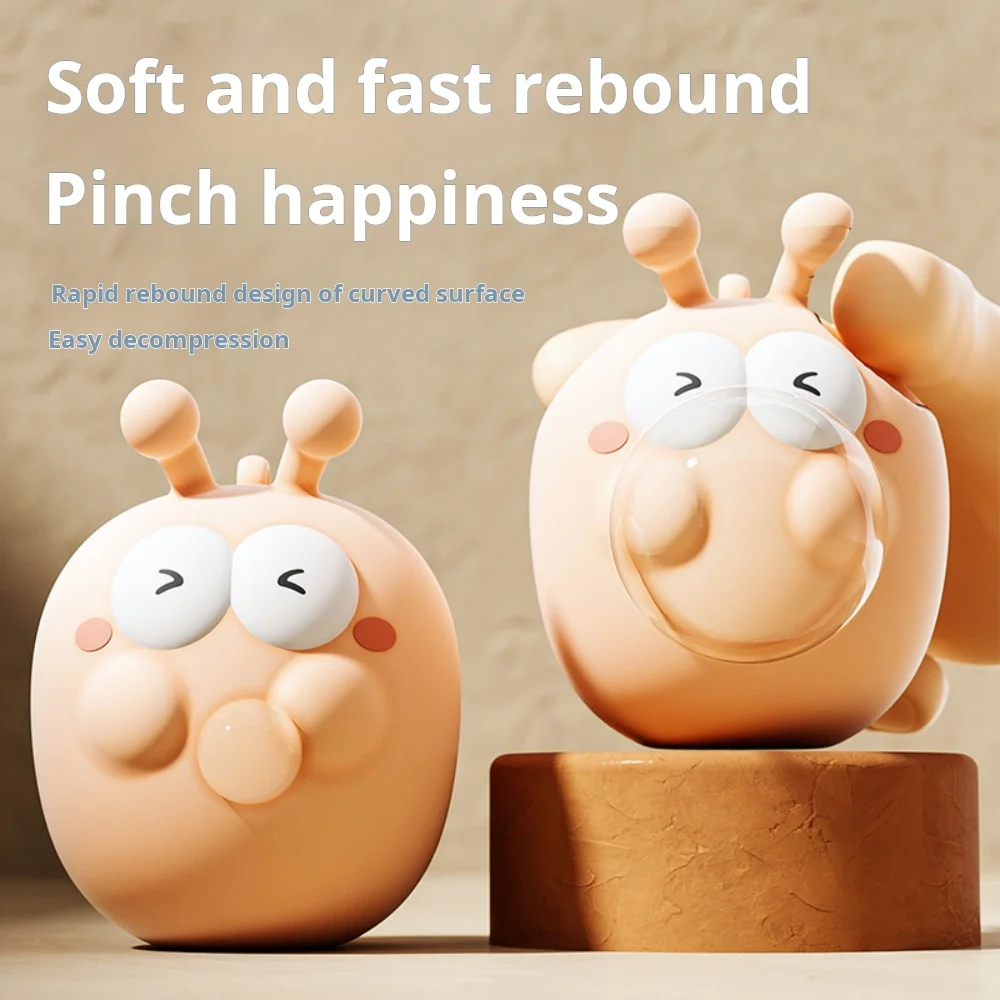 Fun And Cute Bubble Blowing And Squeezing Decompression Artifact Silicone Abs Material Desktop Ornaments Kids Toys