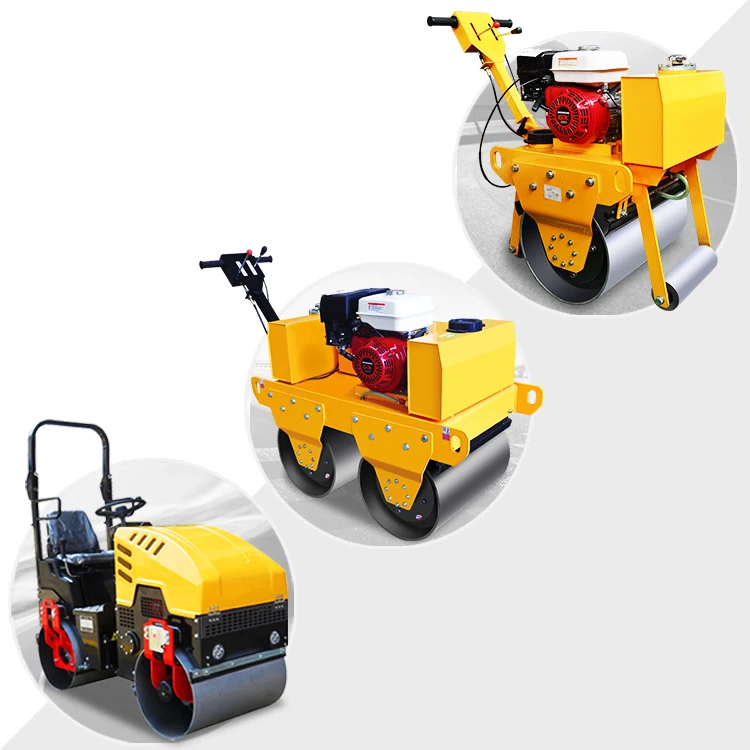 Manufacturer Factory Price Small Vibratory Mini Compactor Road Roller for Sale