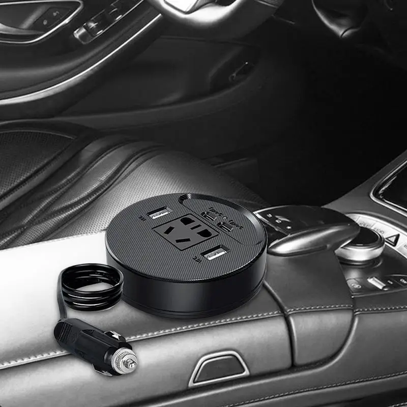 

Car Inverter Power Outlet Fast Charging Car Charger Adapter Professional Car Power Inverter Multi Ports Car Laptop Charger Car
