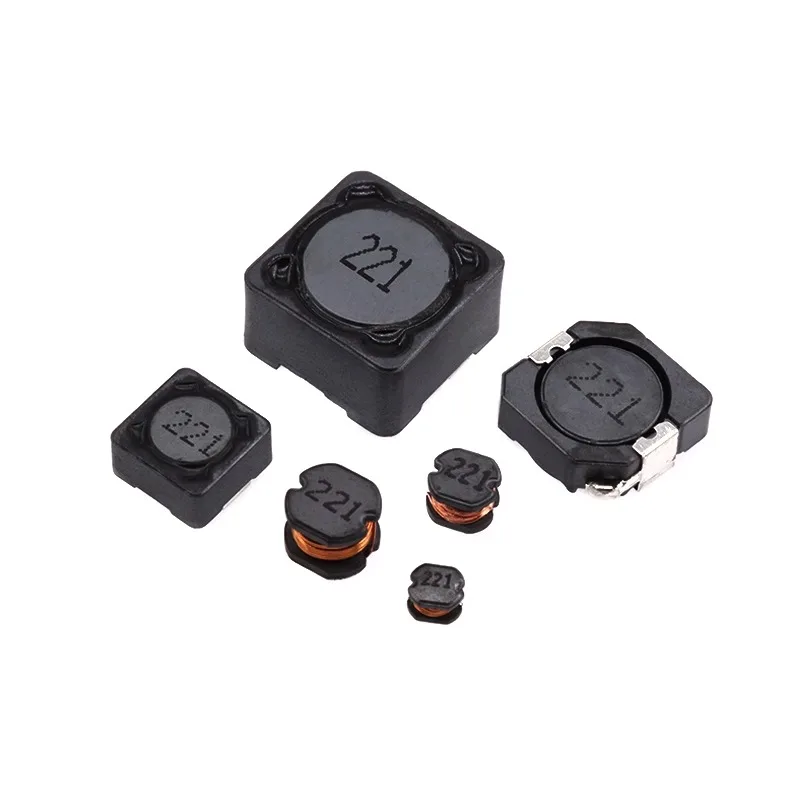 10PCS CD32 CD43 CD54 CD74R CD104R CD127R SMD Power Inductor 220UH Printing 221