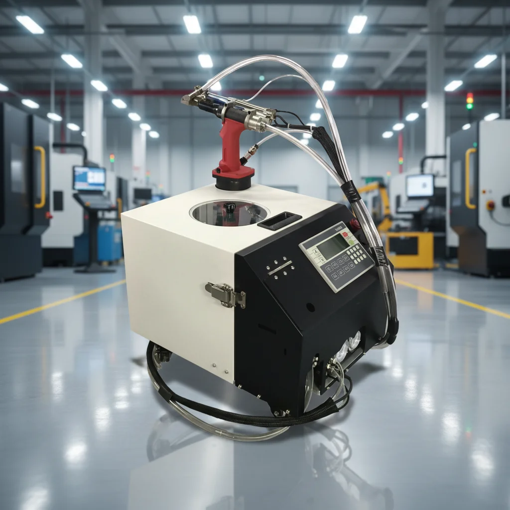 Pneumatic Automatic Feeding Riveting Machine for Chassis Cabinet Mounting Metal Plate Connection Energy Saving Safe