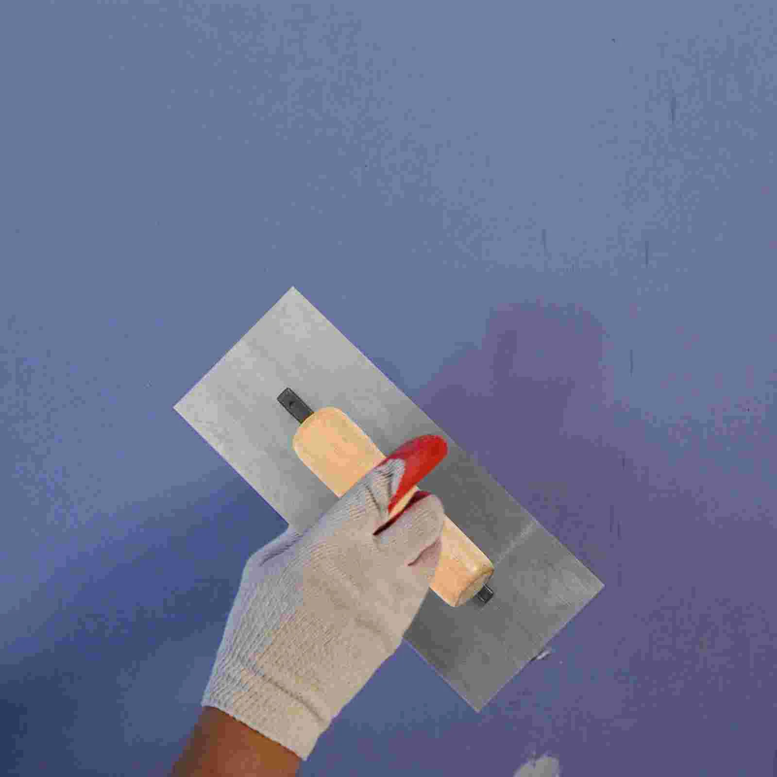 Trowel Tools Cement Drywall Spatula Spot Hand Masonry Wood Steel Garden Trowels Handle for Concrete