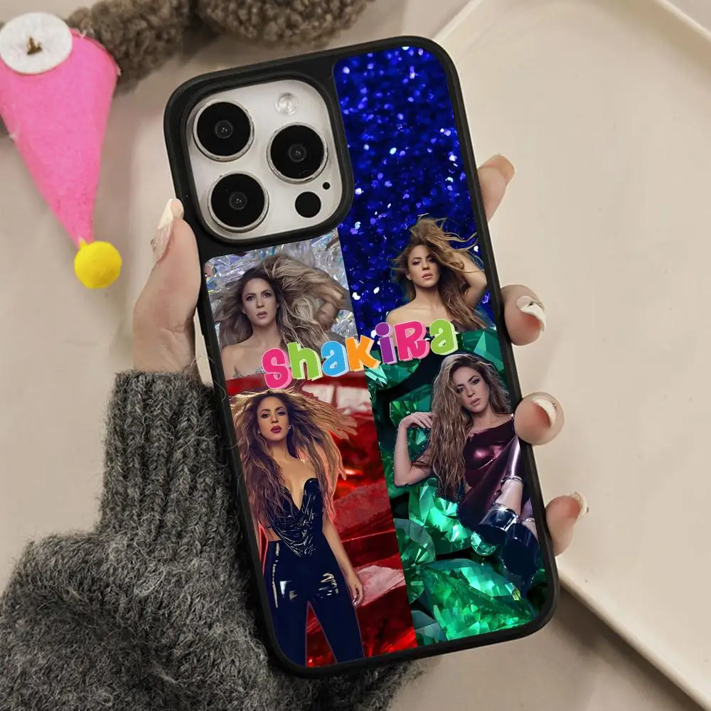 

Shakira Fashion Phone Case for iPhone 17 16 15 14 13 12 11 Air Pro Max Plus Matte Surface Cover