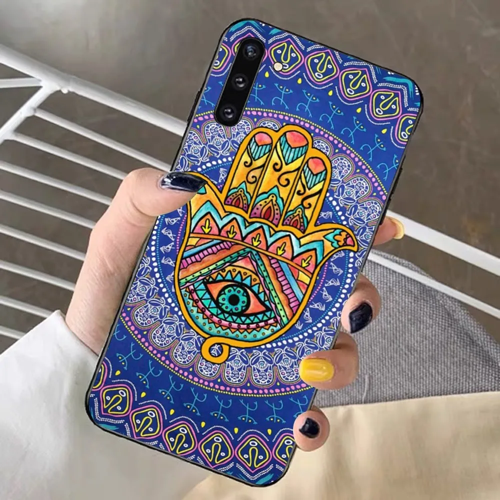 Evil Eye Lucky Eye Blue Phone Case For Redmi Note 4 X 5 A 6 7 8 T 9 9S 10 11 11S 11Epro Poco M3 pro