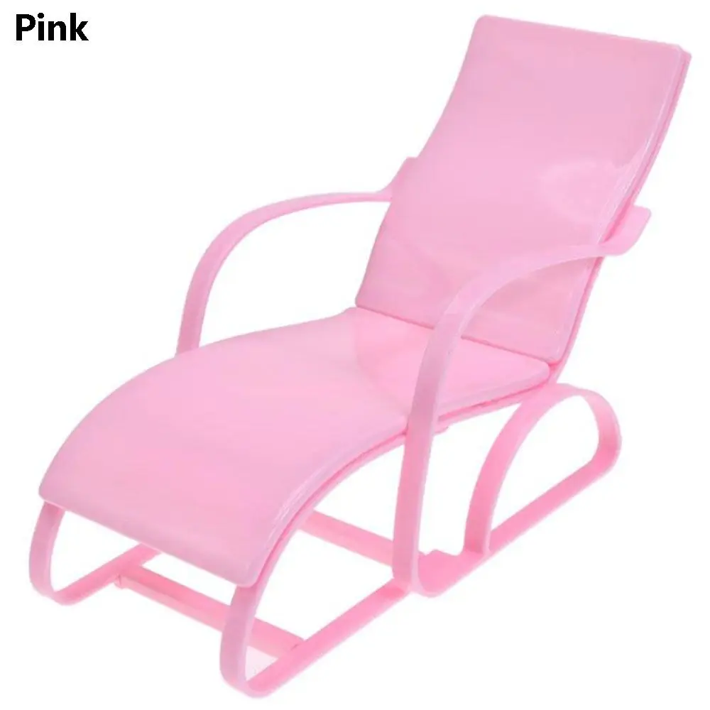 

Landscape Making Playing House Garden Bench Dollhouse Furniture Foldable Deckchair Doll Beach Chair Toy Accessories