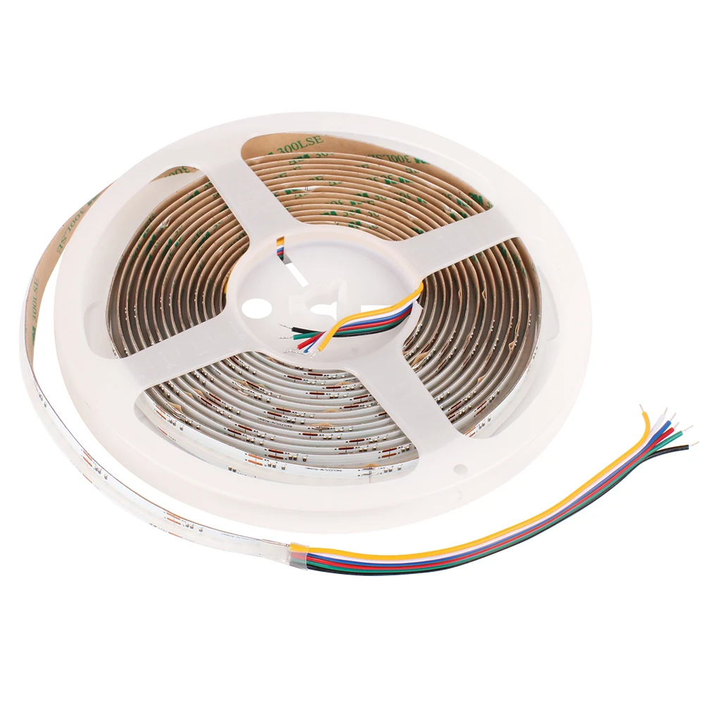 RGB+CCT COB LED Strip DC 24V RGBW Linear Light Bar Tape for Home Decor RGBCW Taple Light