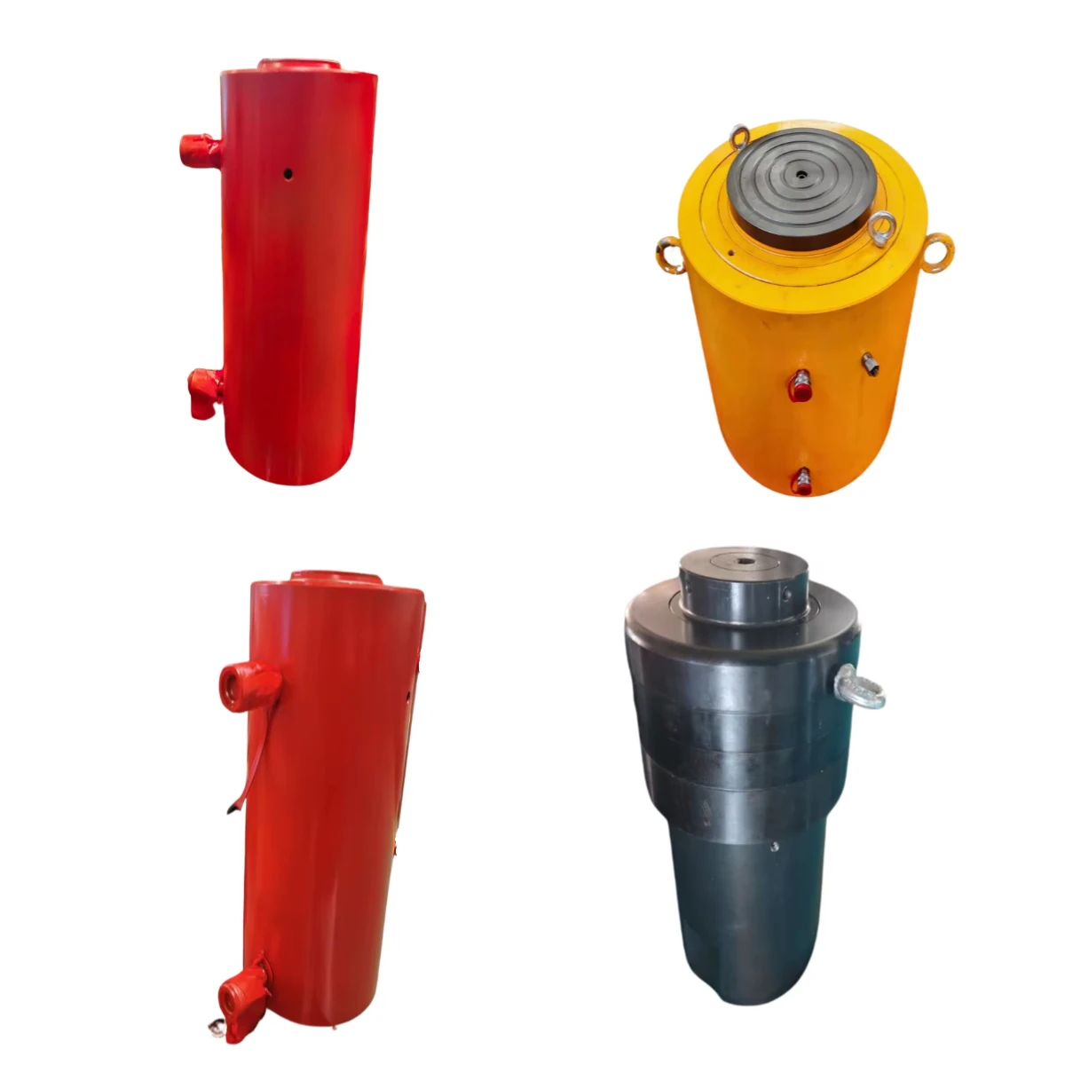 Custom 30 Ton-1000Ton Long Stroke 500mm Two-Way Hydraulic Piston Cylinder Stainless Steel Material Load Jacks