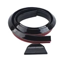 Pure black glossy