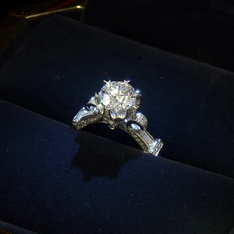 100-s925-carimbo-de-tira-esterlina-para-mulheres-homens-2-quilates-fl-corte-diamante-joias-anillos-pedra-preciosa-prata-925-joias-aneis-caixa