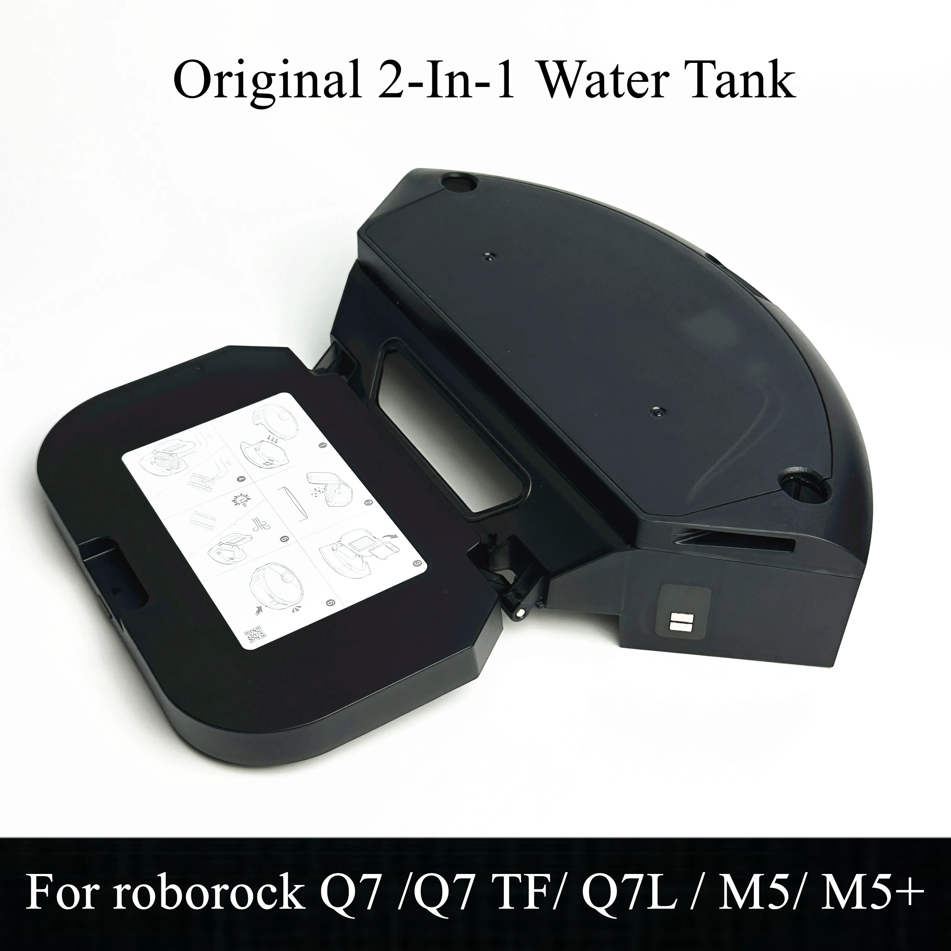 

New original for roborock 2 in 1 Dust Box Water Tank with Filter for Q7 M5+ TF+ L5+ Robot Vacuum Cleaner Spare Accessories Parts