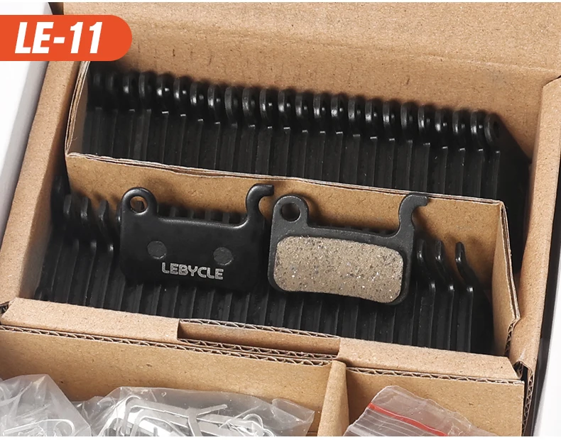 4 Paires Bicyclette Plaquettes de Frein à Disque pour XTR,Saint,Deore