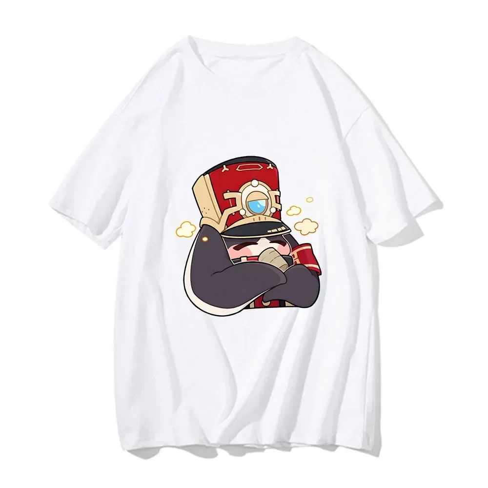 

Honkai Star Rail Print Women T-shirt Fashion Lovely Cartoon Print Short Sleeve Tee Shirts Harajuku 2024 Summer Y2k Clothes Tops