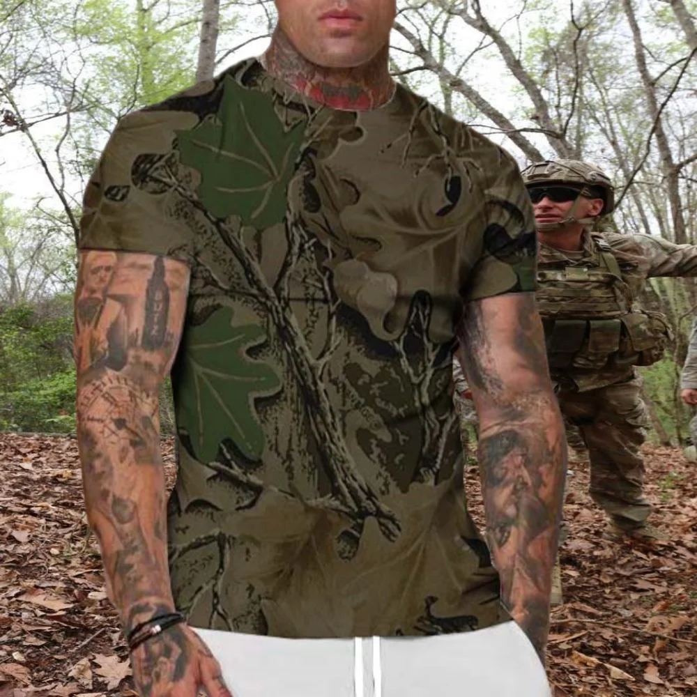

Мужская футболка Wilderness Survival Adventure Outdoor Jungle, дышащая и удобная, подходит для занятий спортом на открытом воздухе