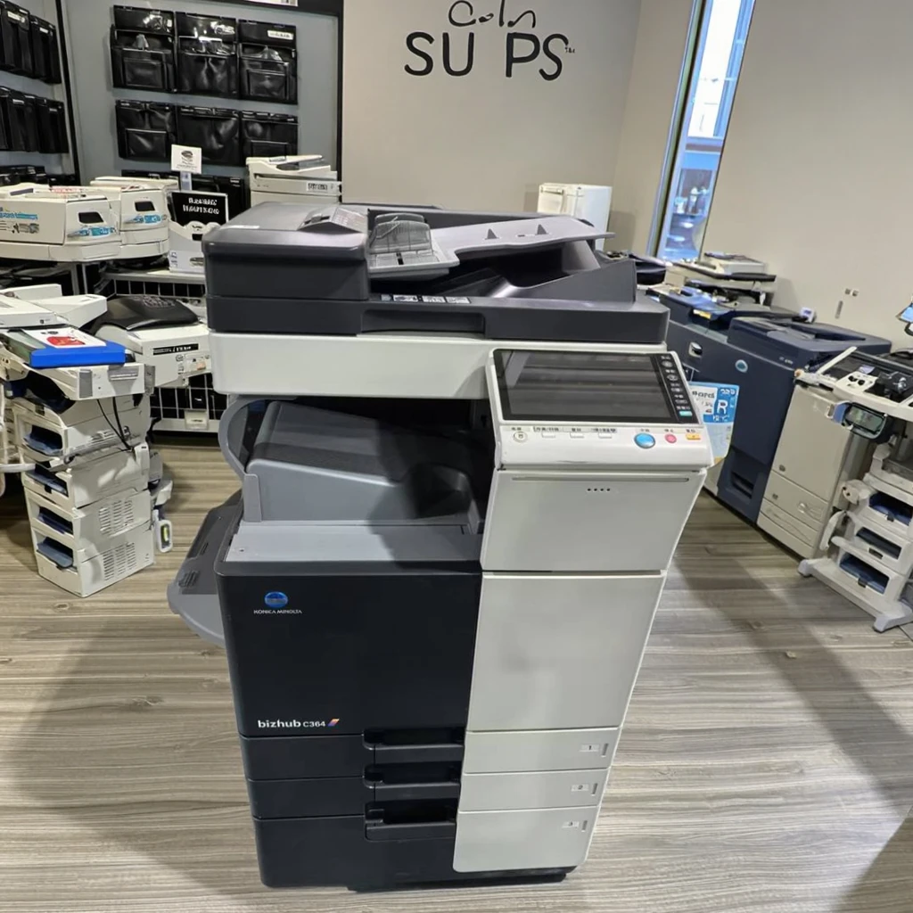 Used C364/C224/C284 Digital Photocopier Machine A3/A4 Color Laser Printer view 6