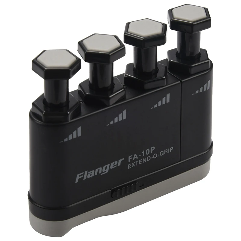 Ajustável extensível e Força Exerciser Finger, Ukulele Guitarra Baixo Piano Saxofone e Violino Trainer, 2X Flanger