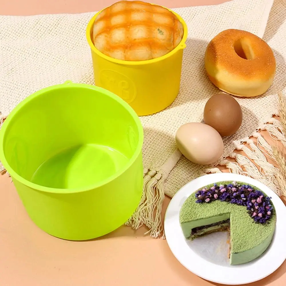 High Temperature Resistant Multicolored Oven Silicone Easter Microwave Oven Cake Mold Cake Barrel Bread Pan Baking Pan