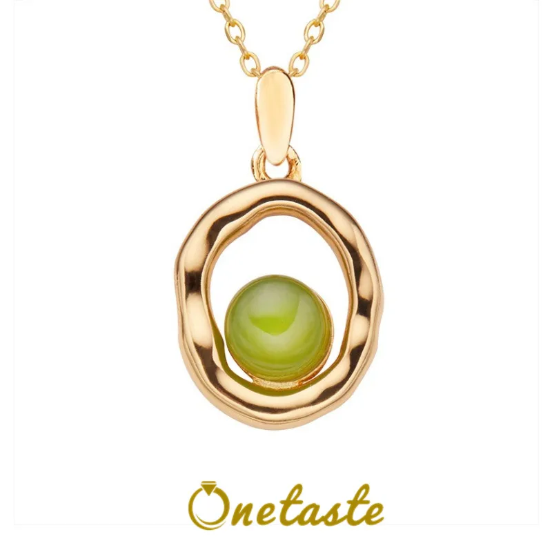 

Стерлингового Серебра 925, жемчуг, опал, яшма, ларимар, тигровый глаз, цветной камень, круг, кулон, ожерелье, женские модные простые ожерелья