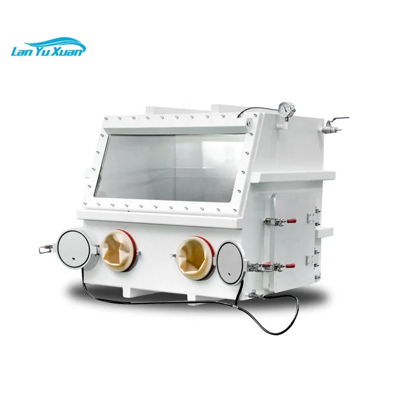 VGB-3A stainless steel vacuum chamber antechamber laboratory experiment glove box for hazardous materials chemicals