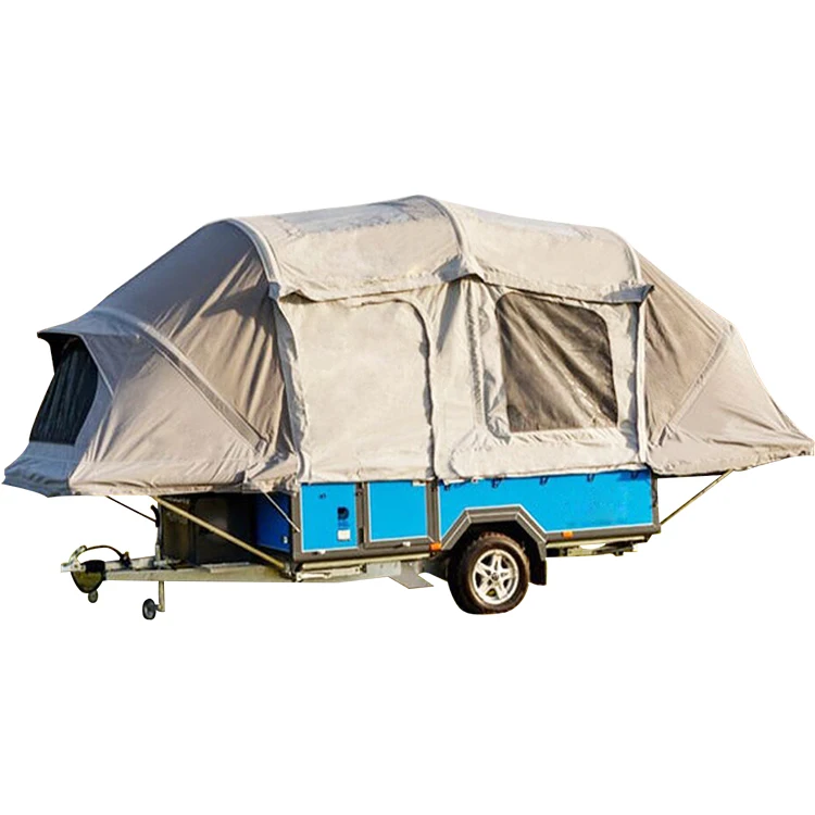 

Hot sale in the factory! Outdoor Camping Waterproof Inflatable Trailer Tent (no Trailer Included) Canvas Camper Top Awning