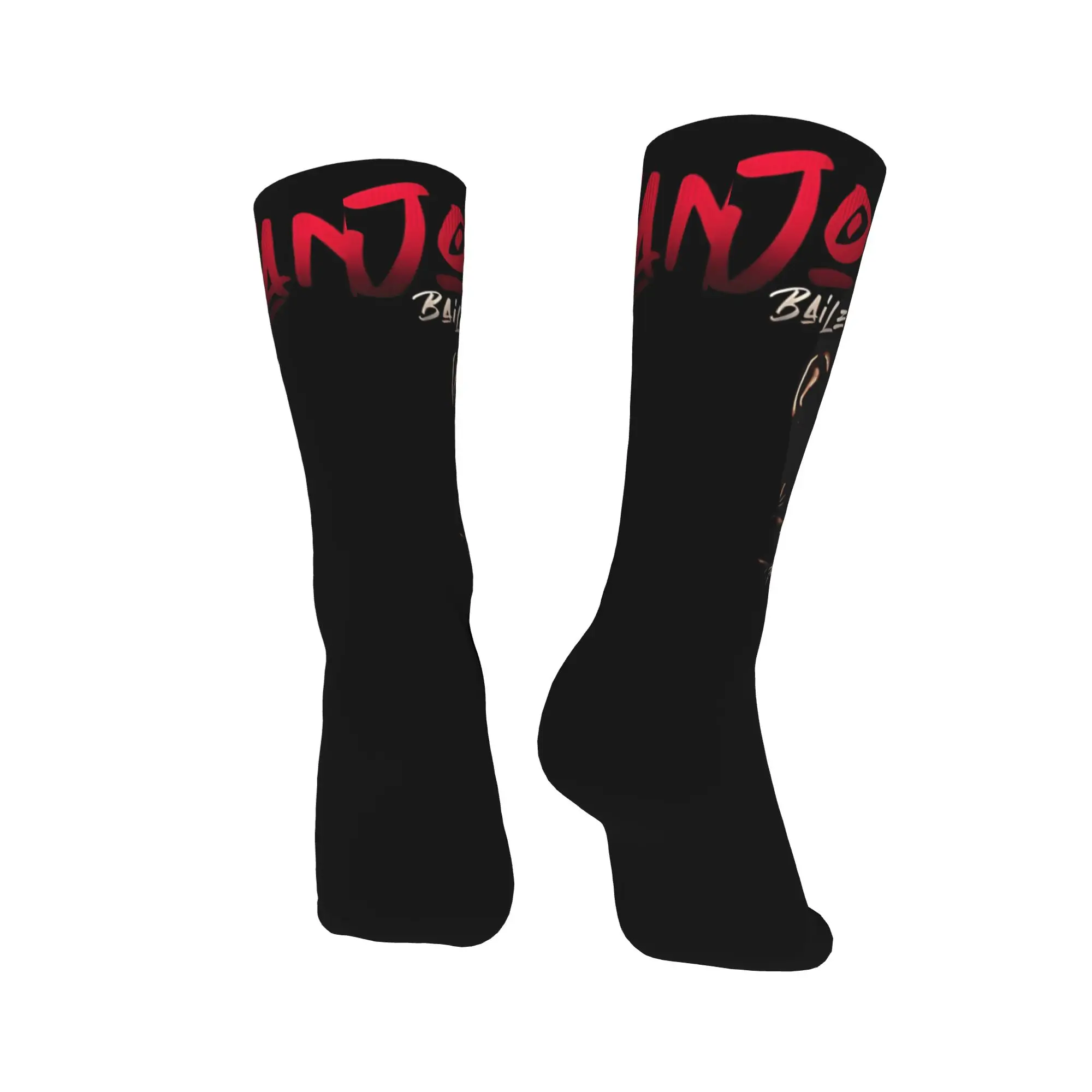 ถุงเท้าโจนาธาน เบลีย์ ถุงเท้าลายแปลกใหม่สำหรับผู้ชาย ถุงเท้าปีนเขาเนื้อนุ่มปานกลาง ดีไซน์ฤดูใบไม้ร่วง ถุงเท้ากันลื่น