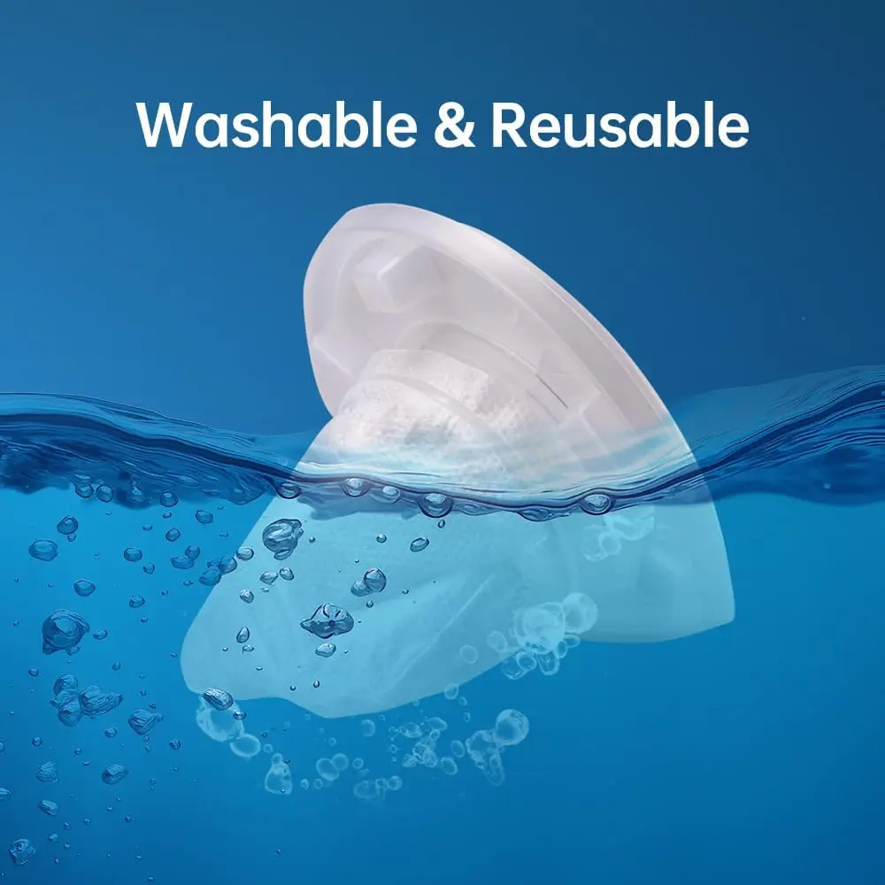 فلتر بديل VF110 لـ BLACK+DECKER Dustbuster CHV9610 CHV1210 CHV1410 CHV1510 BDH2000L (4 مرشحات + 1 فرشاة)