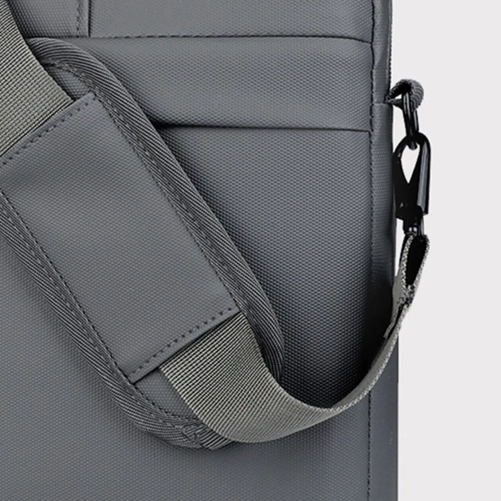 Shoulder Strap Men Business Laptop Bag Briefcase 15.6inch Portable Laptop Bags Waterproof with Handle Laptop Shoulder Bag