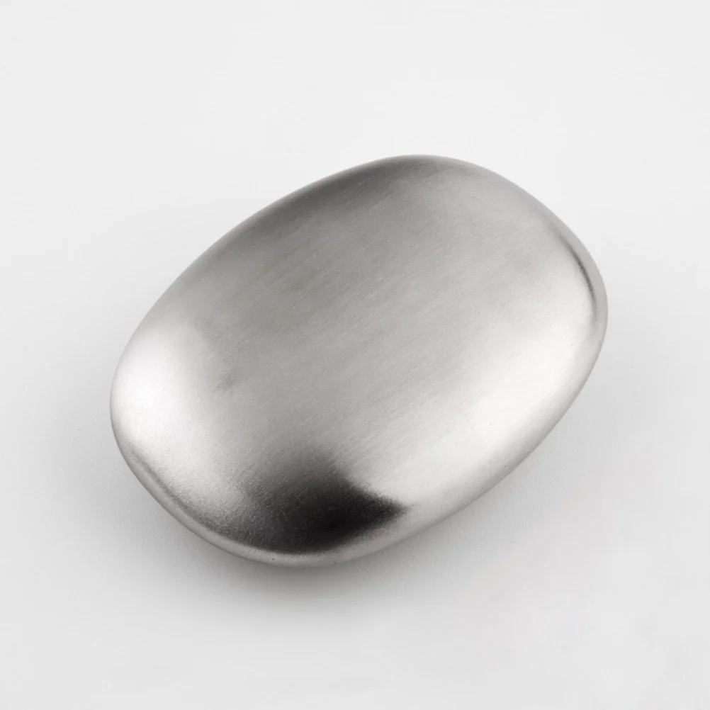 

Stainless Steel Kitchen Soap Metal Oval Shape Odor Remover Bar Soap stainless steel soap stainless steel bar soap