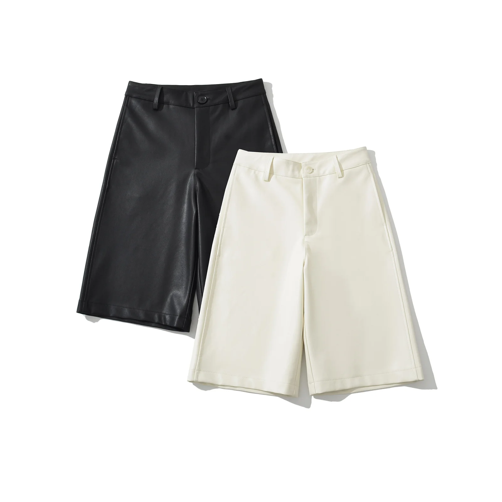 Sli ريترو مستقيم الساق ort السراويل النسائية Faionable التخسيس الساخن فتاة الأمريكية الشارع الشهير خمس نقاط السراويل عارضة...